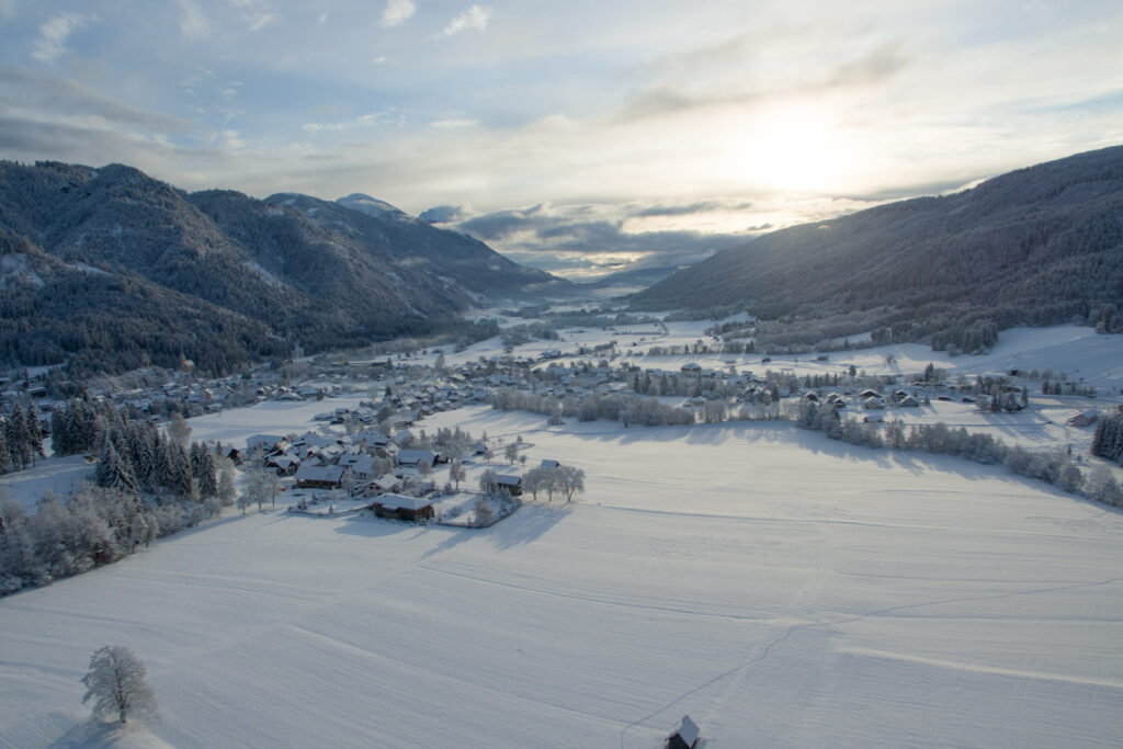 Neuschnee in Oberkärnten / Gitschtal / Weissbriach, (c) creativomedia.gmbh - alfred santner