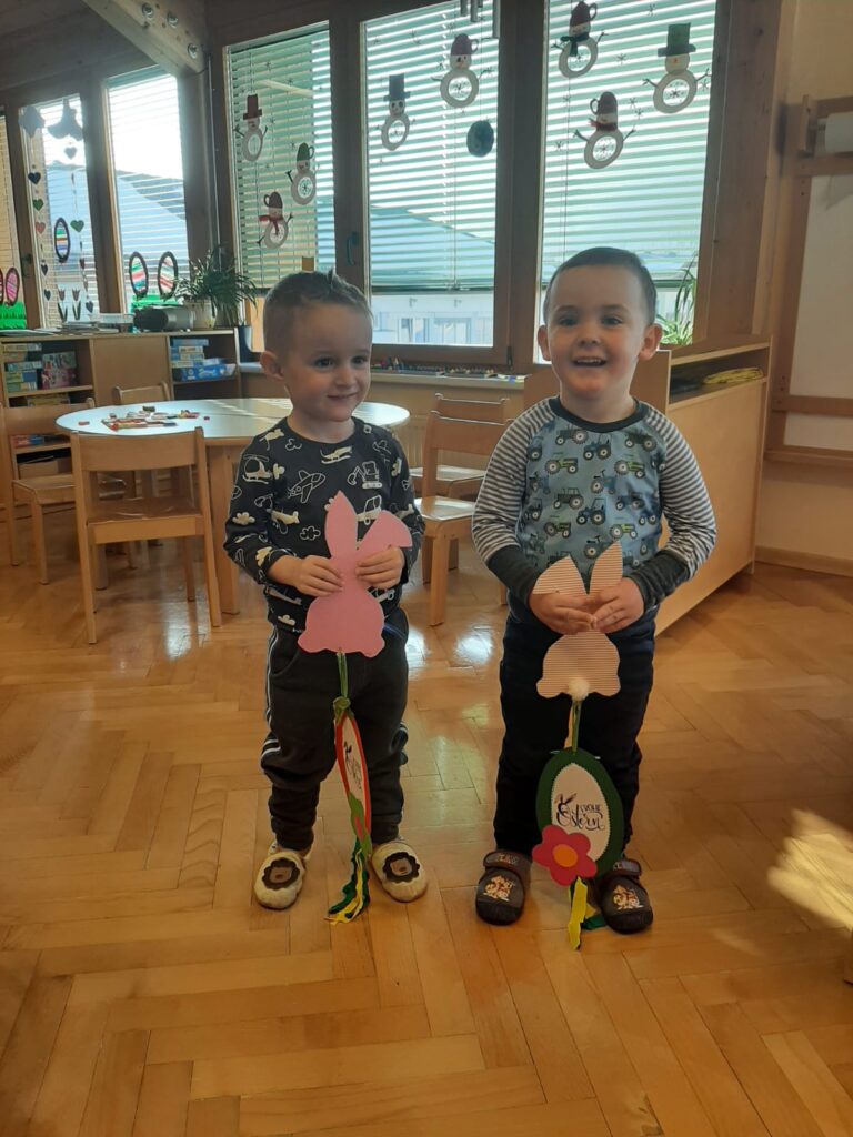 Kindergarten Gitschtal, Ostergeschenke für Patienten im Krankenhaus, www.gitschtal.portale.news