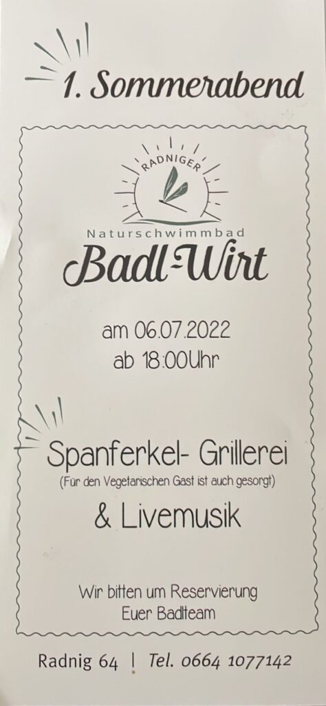 © Badl-Wirt