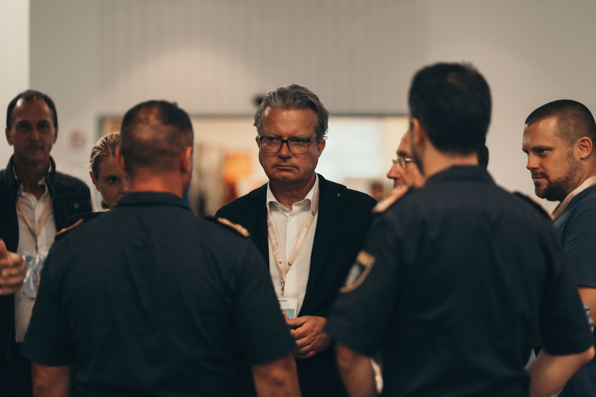 Landeshauptmann Drexler besucht Einsatzstab © LPD Stmk