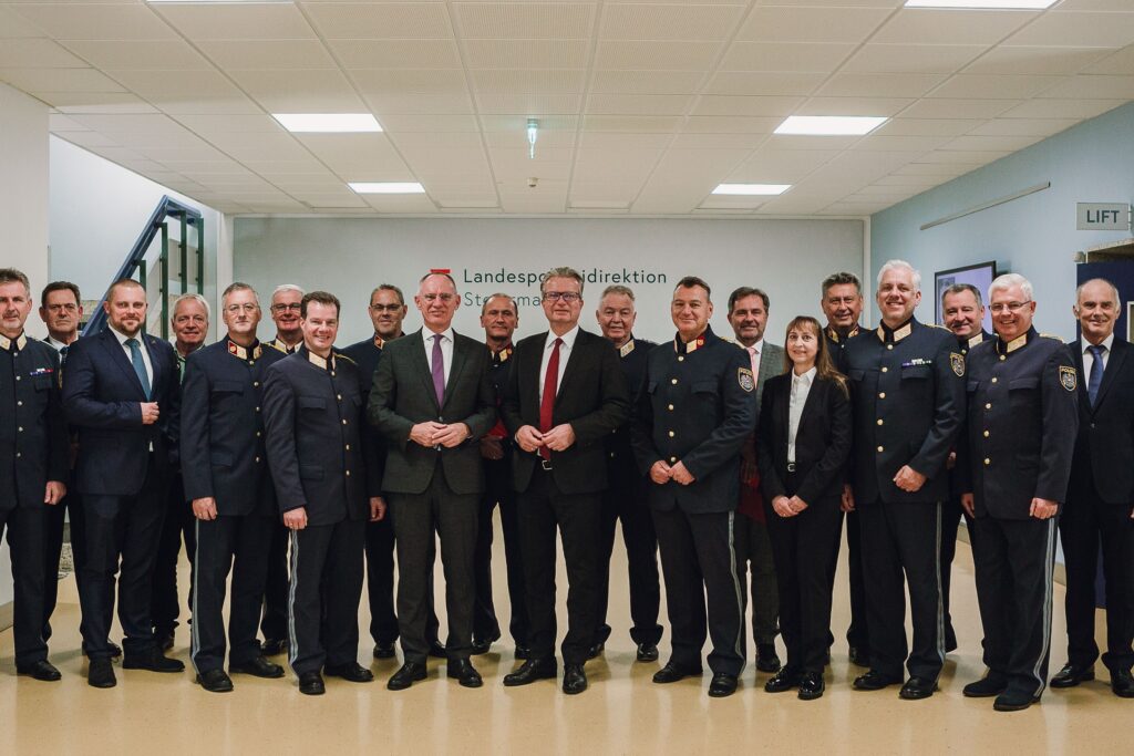 © LPD/Martinelli | Die Geehrten vom 30.11.2023