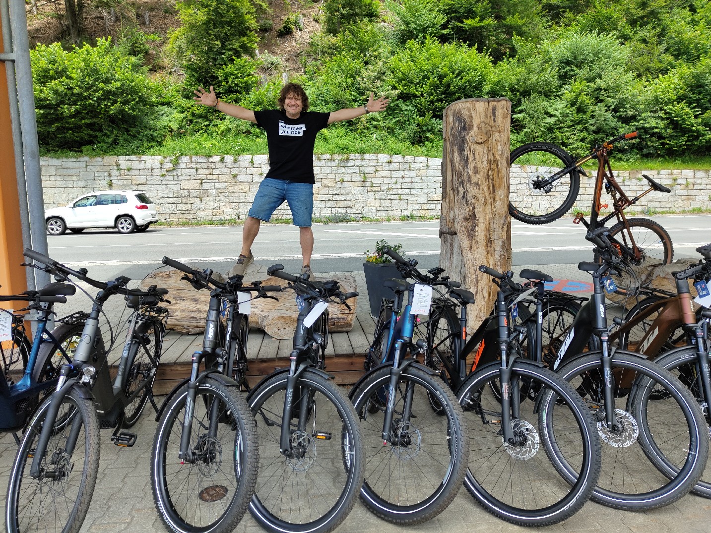 Große Auswahl an Bikes beim Bikeparadies Härle © creativomedia GmbH