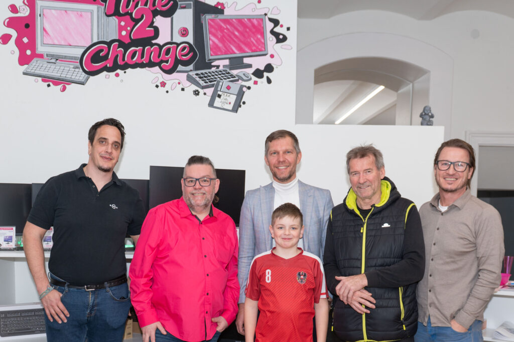 Matthias Hornbacher Securepoint, GF Daniel Braunmueller, Hans-Jörg-Berger, Florian Wurmitsch, Guenther Steinacher Presse-Villach, GF Alfred Santner