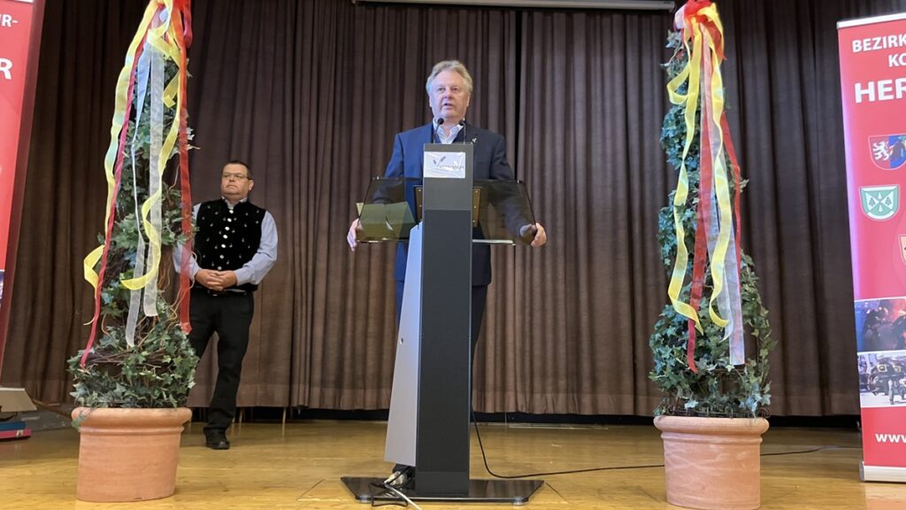 Bürgermeister Leopold Astner © BFKdo Hermagor