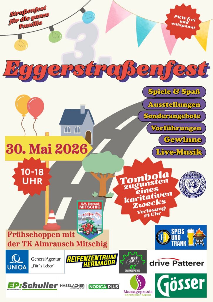 3. Eggerstraßenfest in Hermagor