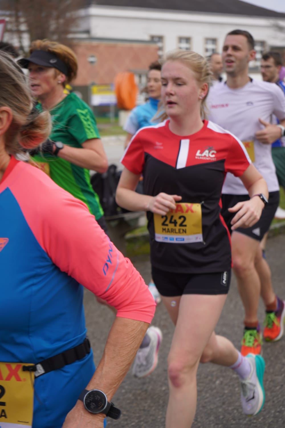 Marlen Staudacher, ÖMS Halbmarathon in Wels 2025, Foto zVg