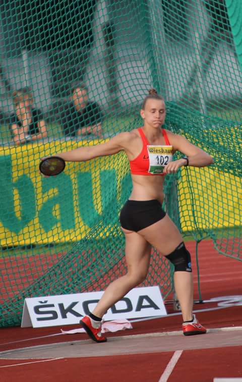 Stefanie Waldkircher Diskus; © LAC Klagenfurt