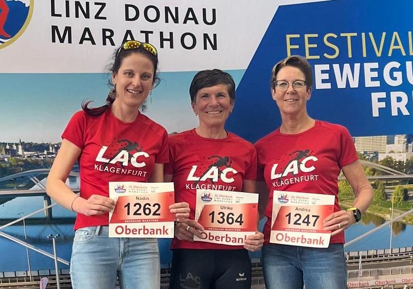 Foto zVg: das LAC-Erfolgsteam von den Marathonstaatsmeisterschaften 2024