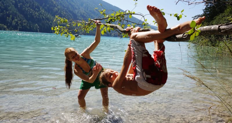 Weissensee Kärnten nahe den nawu naturwunder apartments © Familie Hubmann