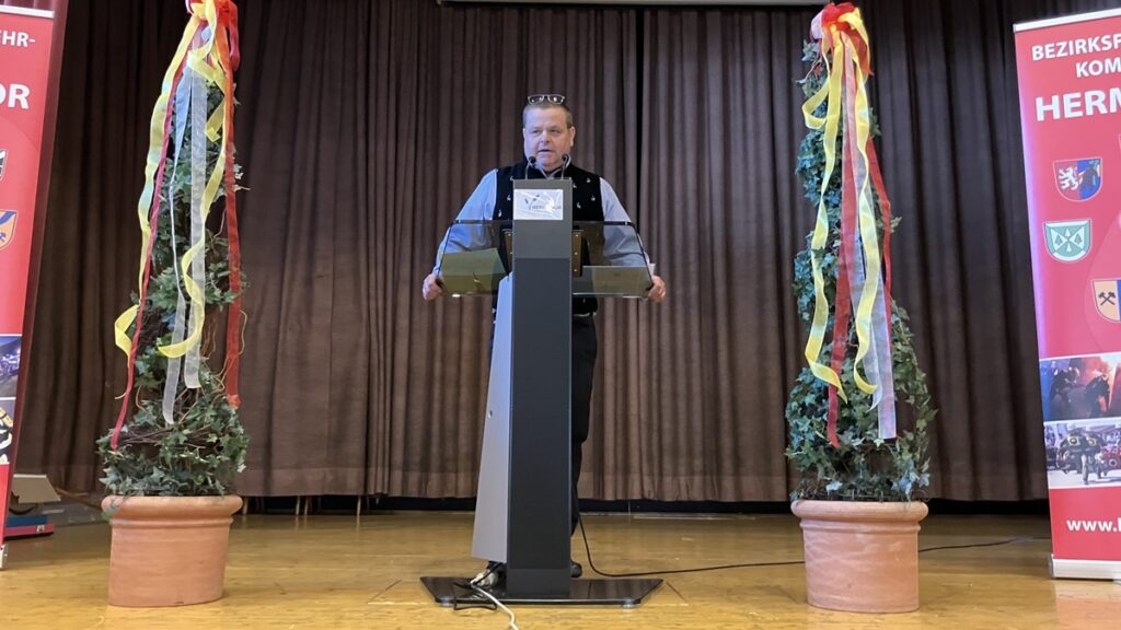Bezirksfeuerwehrkommandant Herbert Zimmermann © BFKdo Hermagor