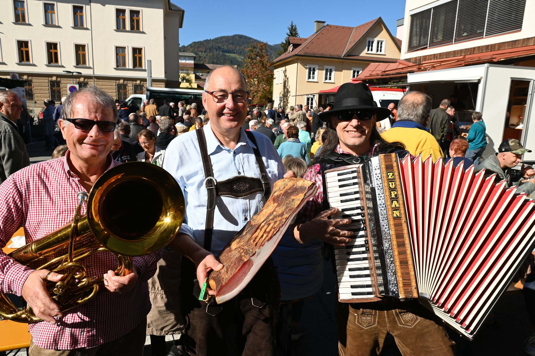 Speckfest Hermagor @ Albert Jank Obmann Gailtaler Speck g. g. A.