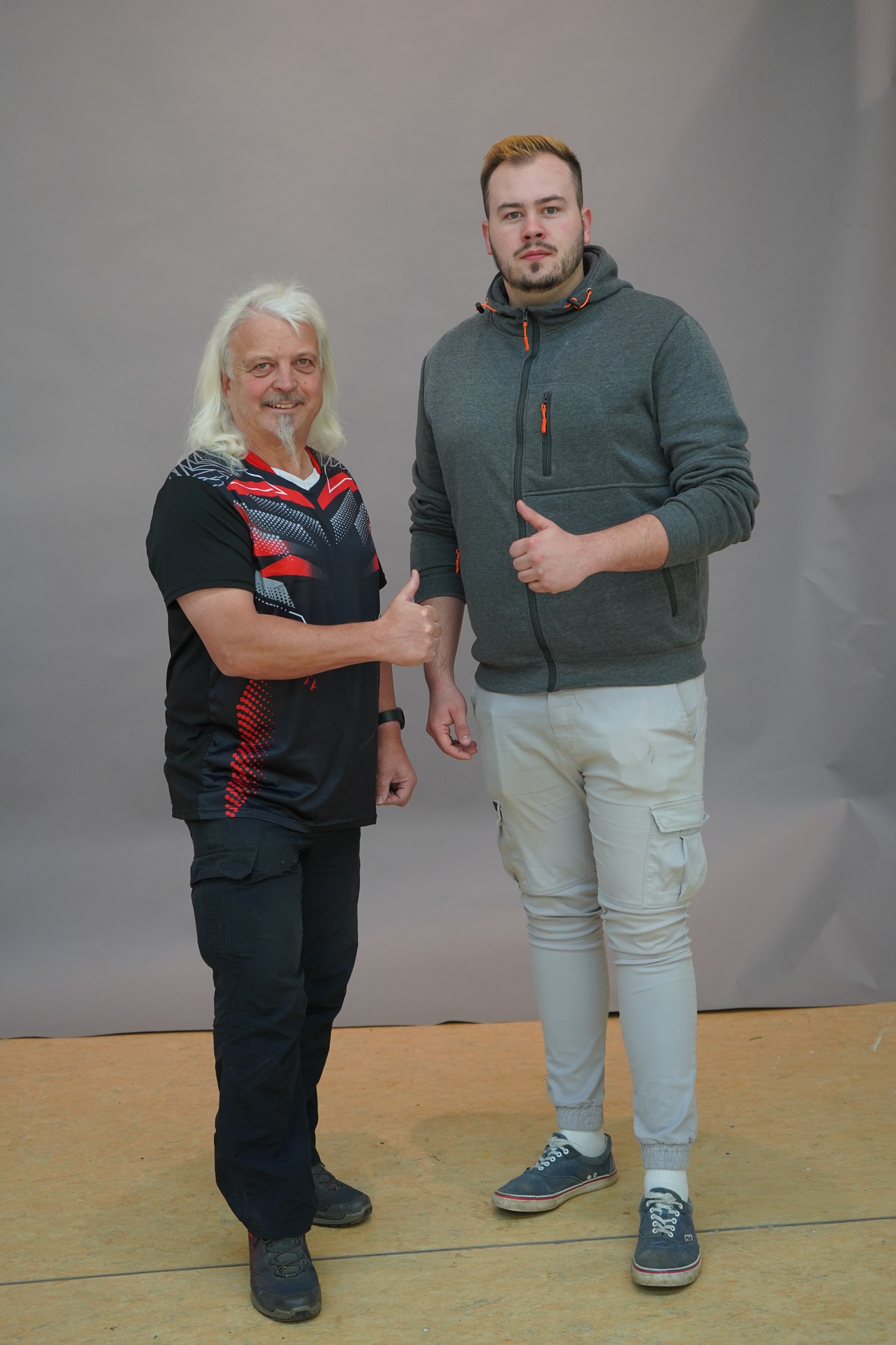 Ernst Wieser und Jürgen Ereiz © Malerei Wieser