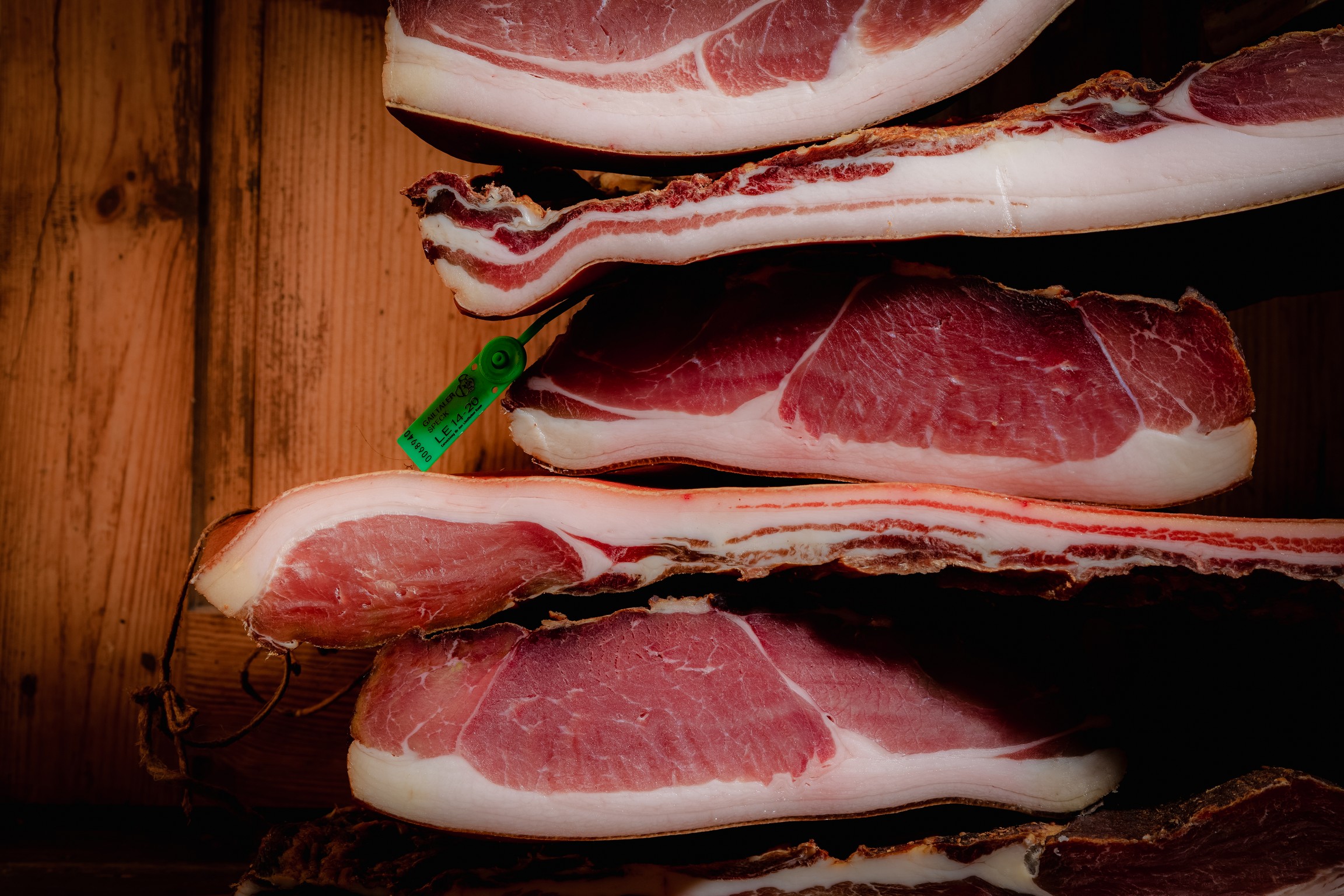 Grüne Fleischplombe © Verein Gailtaler Speck g.g.A.