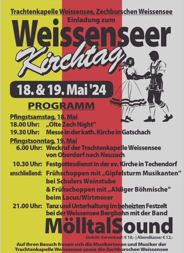 Weissenseer Kirchtag Programm