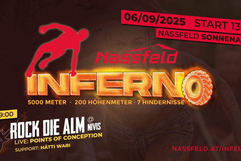 Plakat Nassfeld Inferno, (c) nassfeld.at