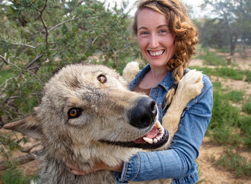 Hanna Tebelmann spricht in Kärnten über die neuesten Forschungserkenntnisse zum Thema „Genetik und V erhalten beim Hund“. © Mammalia