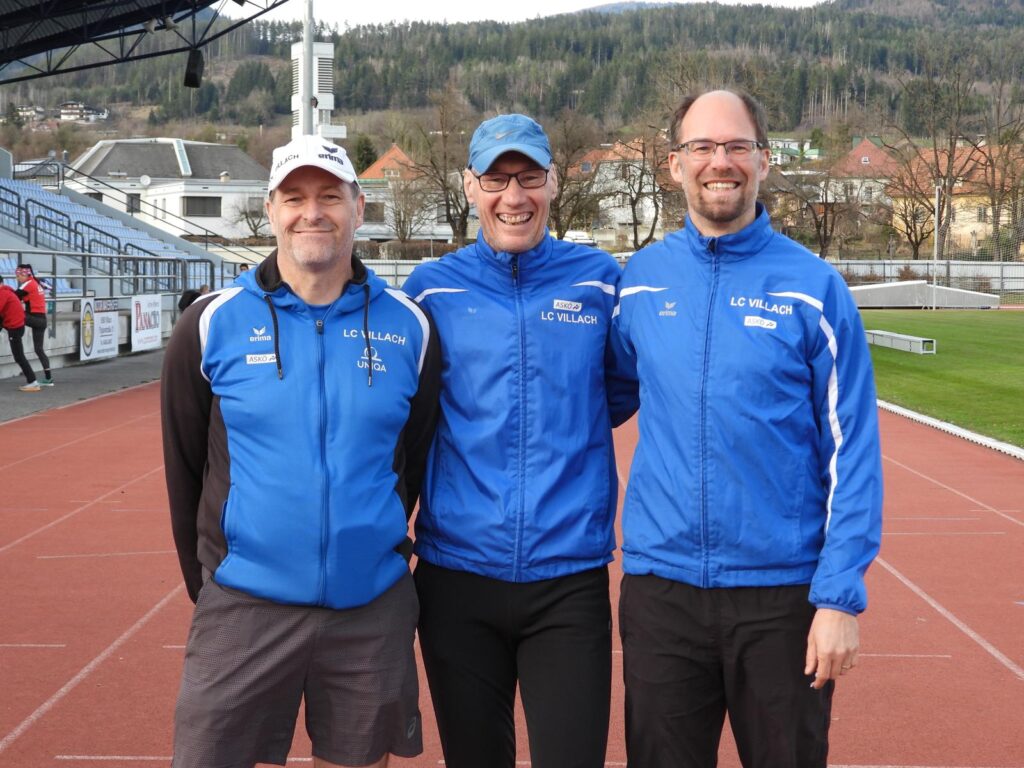 Obmann Wolfgang Maurer (Mitte) mit seinen zwei Stellvertretern Wolfgang Albel und Werner Schustereder © Martina Albel