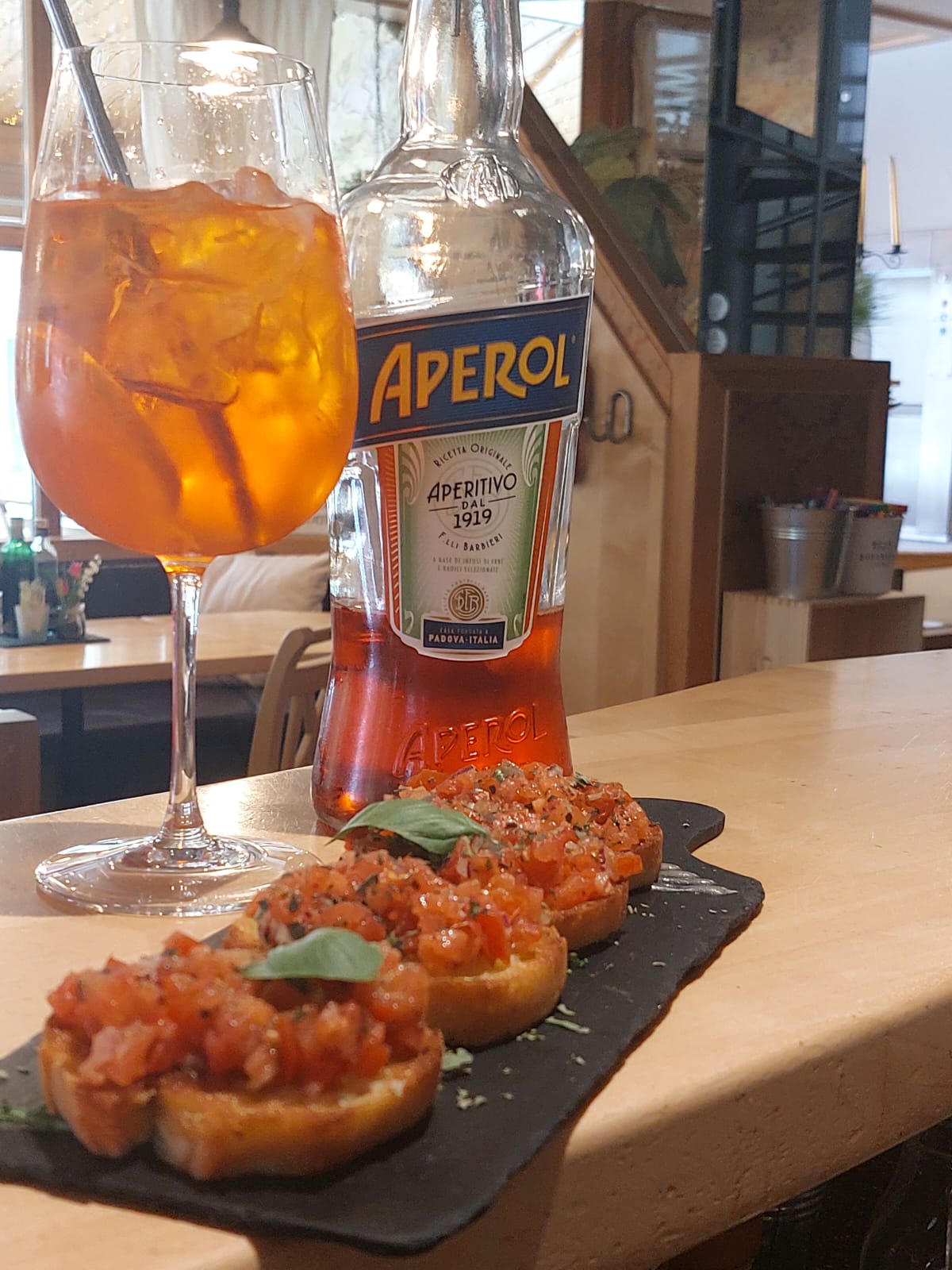 Aperol Spritz Restaurant Mari e Monti © Emanuela Ferrara