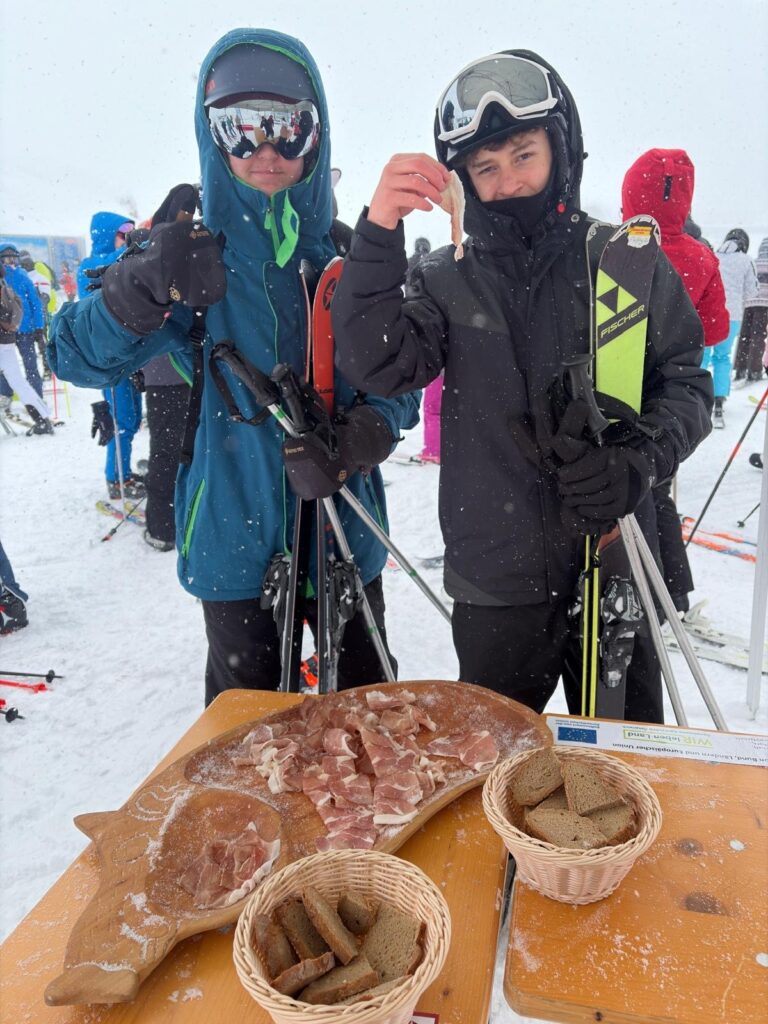 Speckverkostung Gailtalerspeck g.g.A. am Nassfeld