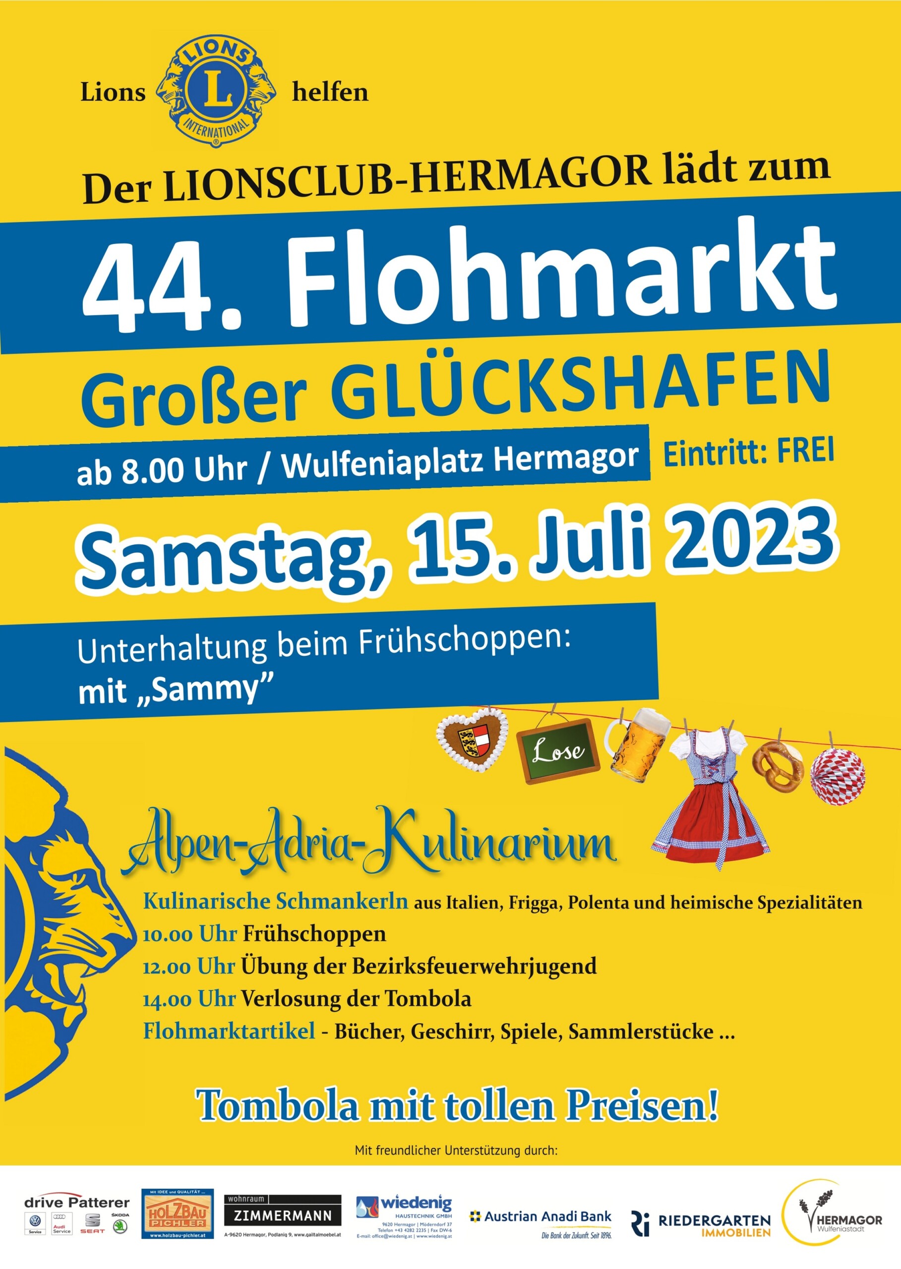 Plakat © Lionsclub, nlw.at