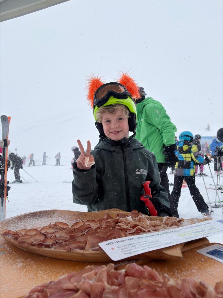 Speckverkostung Gailtalerspeck g.g.A. am Nassfeld
