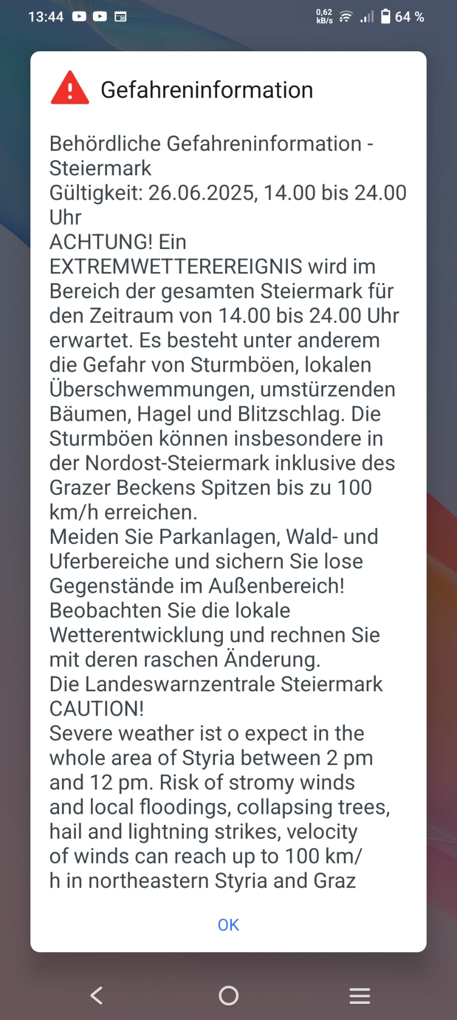 AT-Alert auf dem Smartphone © creativomedia GmbH