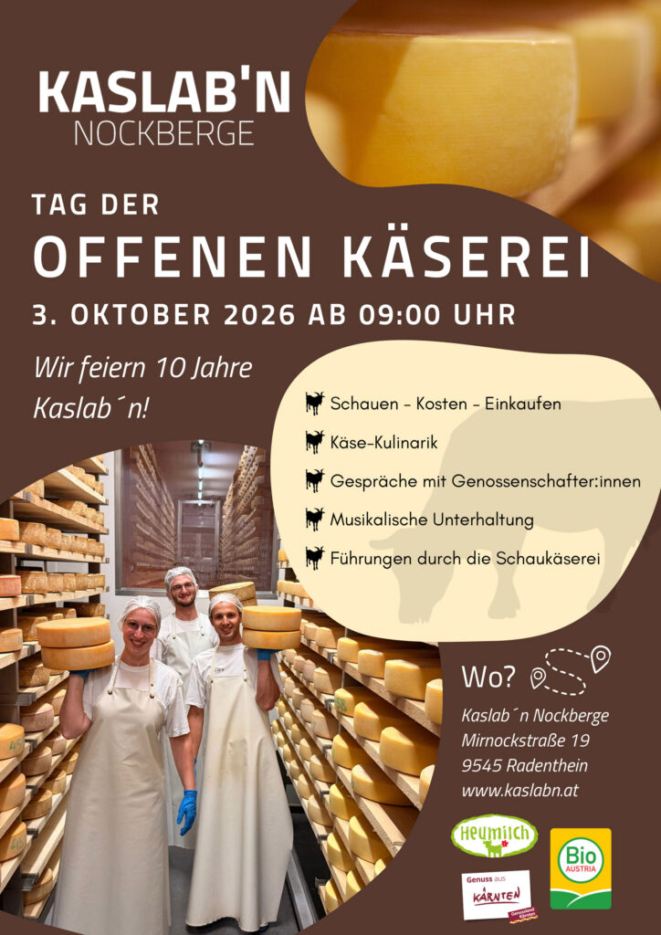 10 Jahre Kaslab’n Nockberge, www.kaslabn.at